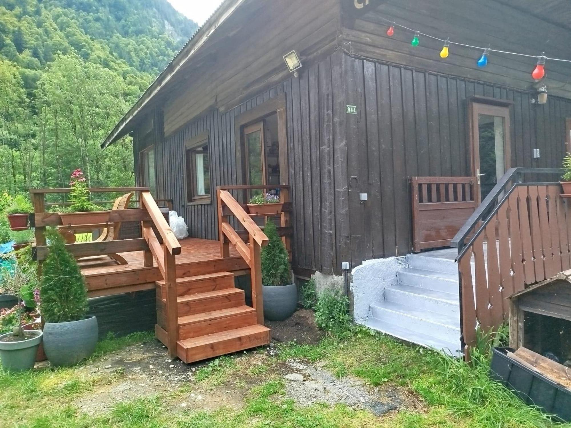 Chalet 8 Personnes + Grand Terrain Et Riviere Entremont Экстерьер фото